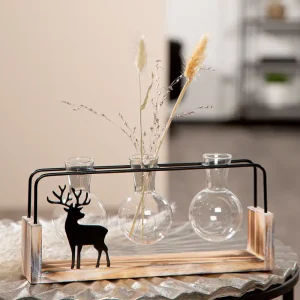 Top-Angebot LivingActive Vase Black Deer