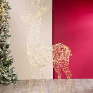 LivingActive Deko-Objekt LED Hirsch Cendra Preisknaller