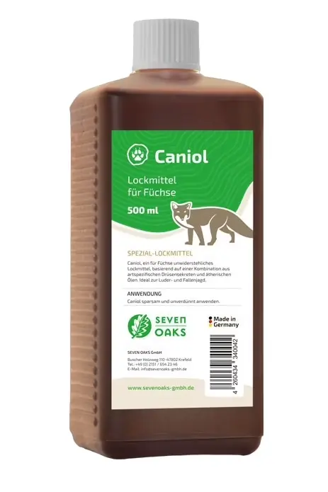 Seven Oaks Caniol 500 ml Lockmittel für Füchse Nur Heute