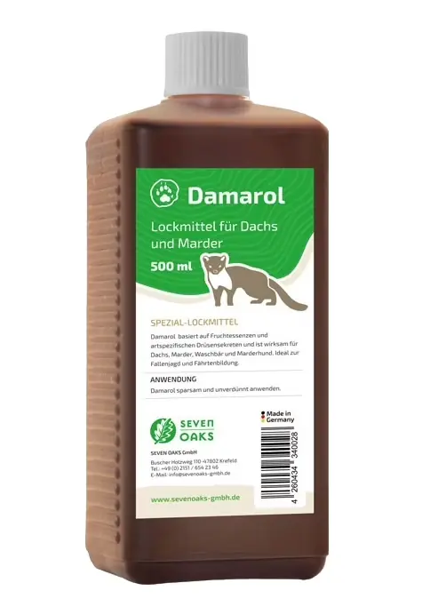 Finale Aktion Seven Oaks Damarol 500 ml Lockmittel für Marder