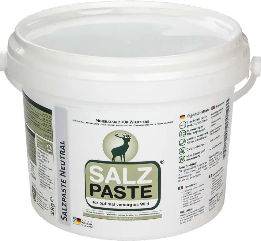 Eurohunt Salzpaste 2 kg, neutral Markenware