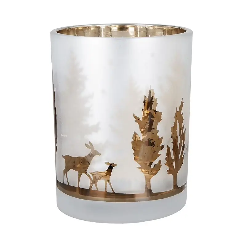 Begrenztes Angebot Gilde Windlicht Winterromantik