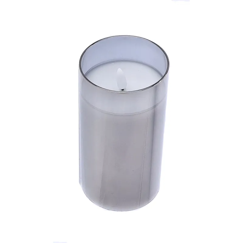 Gilde Stumpenkerze LED Glas Aktuell