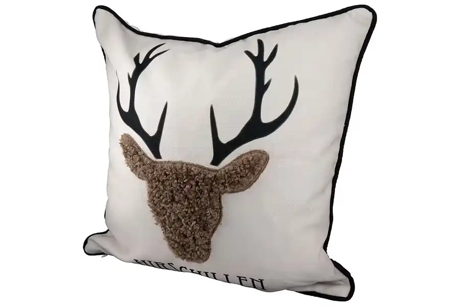 Begrenztes Angebot Gilde Kissen Hirschillen Polyester