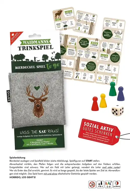 Gilde Trinkspiel Heimatliebe Top-Angebot
