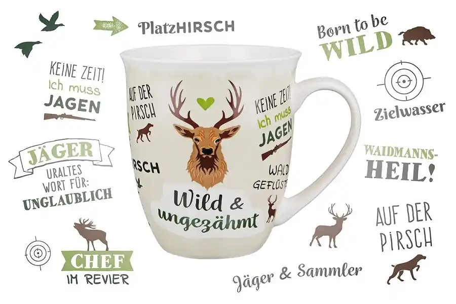 Gilde Pozellantasse Wild & ungezähmt Sofort Bestellen
