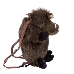 LivingActive Wildschwein Rucksack – Plüschtier-Rucksack für Kinder Heißes Angebot