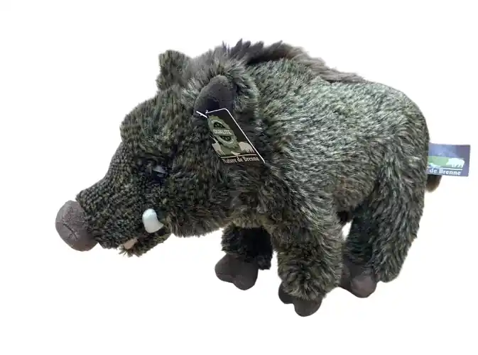 LivingActive Wildschwein Kuscheltier 25 cm – Weiches Plüschtier für Kinder Zertifiziert