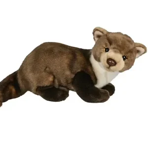 Highlight LivingActive Plüsch-Marder 28 cm – Naturgetreues Waldtier-Kuscheltier