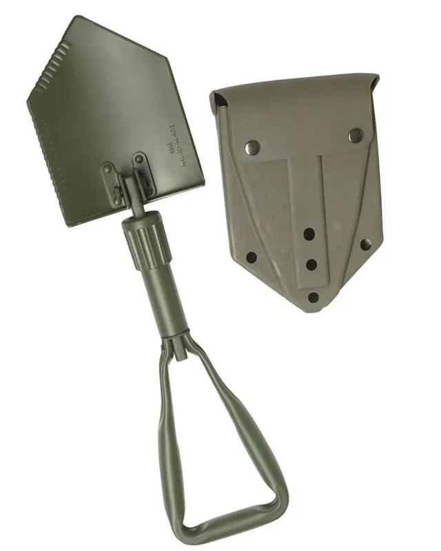 MIL-TEC BW Dreifachspaten mit Taschen Neu Im Sortiment