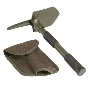 Billig MIL-TEC Mini Klappspaten mit Tasche