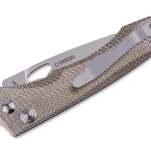 Begrenztes Angebot Real Steel Griffin Pro Micarta Green Stonewash Taschenmesser