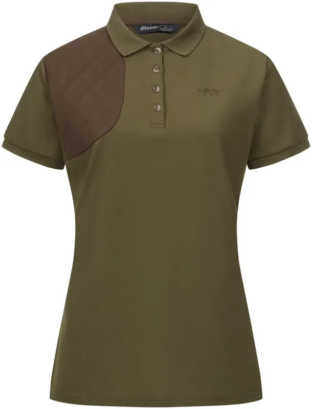 Blaser Shooting Patch Poloshirt Damen Neuheit