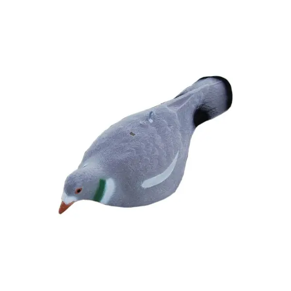 LivingActive Lockvogel Taube Halbschale stapelbar beflockt inkl. Erdspieß 41cm 10er Set Angebot