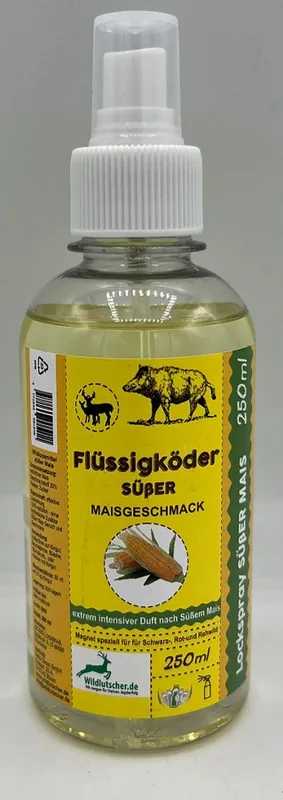 Zertifiziert Wildlutscher Köderspray süßer Maissirup 250 ml