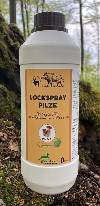 Neuheit Wildlutscher Flüssigköder Pilz Duft 1 Liter