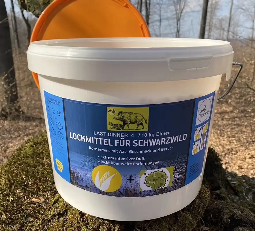 Markenware Wildlutscher Last Dinner Nr. 4 Körner Mais mit Aas Duft 10 kg