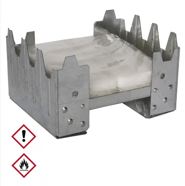 Heißes Angebot NATO Klappkocher m. Brennstoff Large