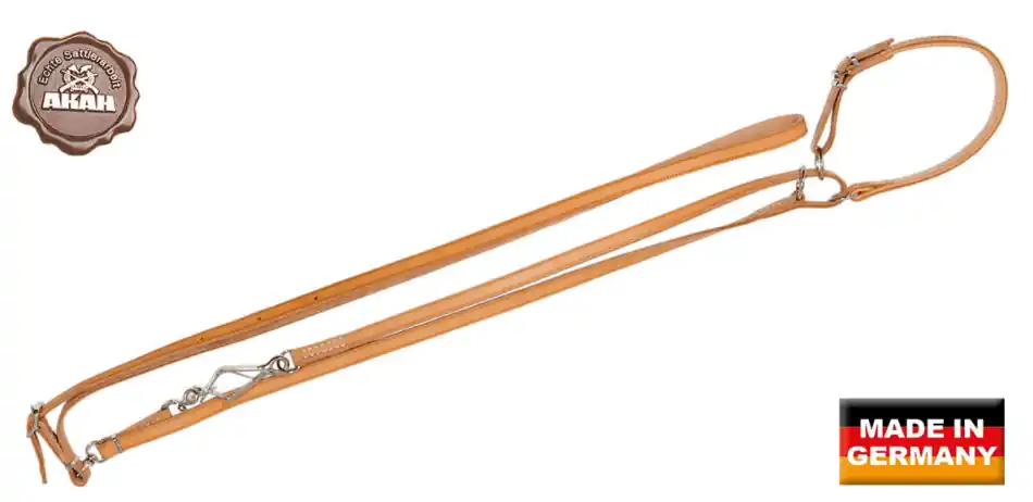 AKAH Umhängeleine mit Halsung 14 mm breit Top-Preis