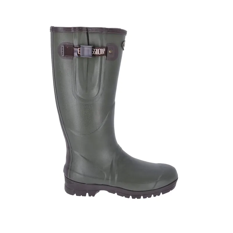 Percussion Sologne Neopren Gummistiefel Khaki Saisonangebot