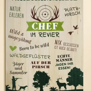 Preisreduziert Gilde MDF Weisheit Waidmannsheil