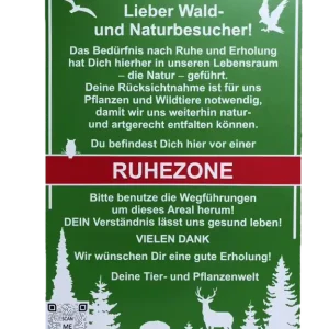 Nur Für Kurze Zeit LivingActive Ruhezone Schild