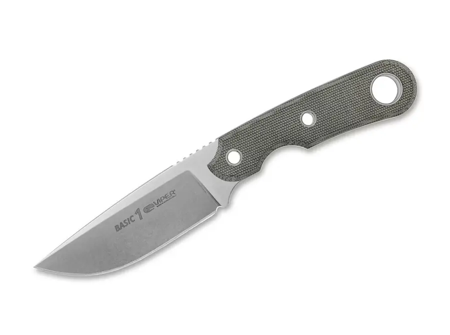 Angebot Viper Basic 1 D2 Micarta Green Messer