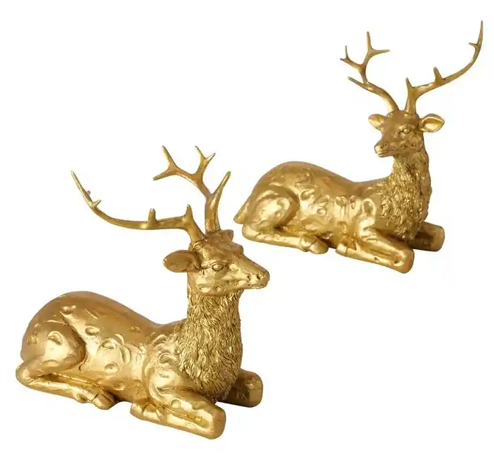 Direktkauf LivingActive Romio Figur Hirsch liegend 16 cm