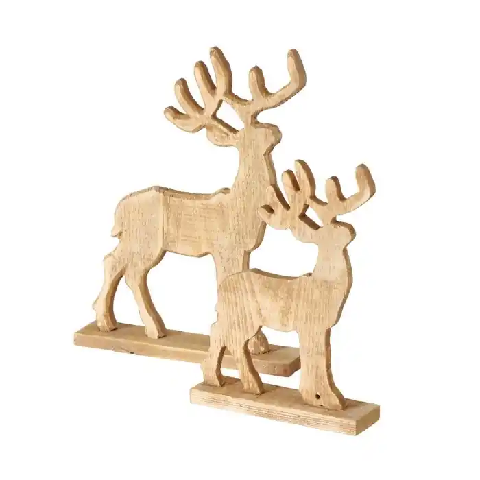 LivingActive Ilver Figur Hirsch 2 tlg. Set Heißes Angebot