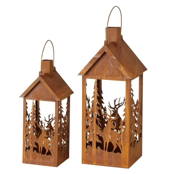 LivingActive Cervo Laterne 2 tlg. Set Sofort Bestellen