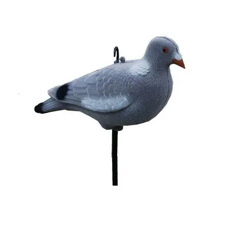 Garantierte Lieferung LivingActive Lockvogel Taube Vollschale beflockt inkl. Erdspieß 33 cm
