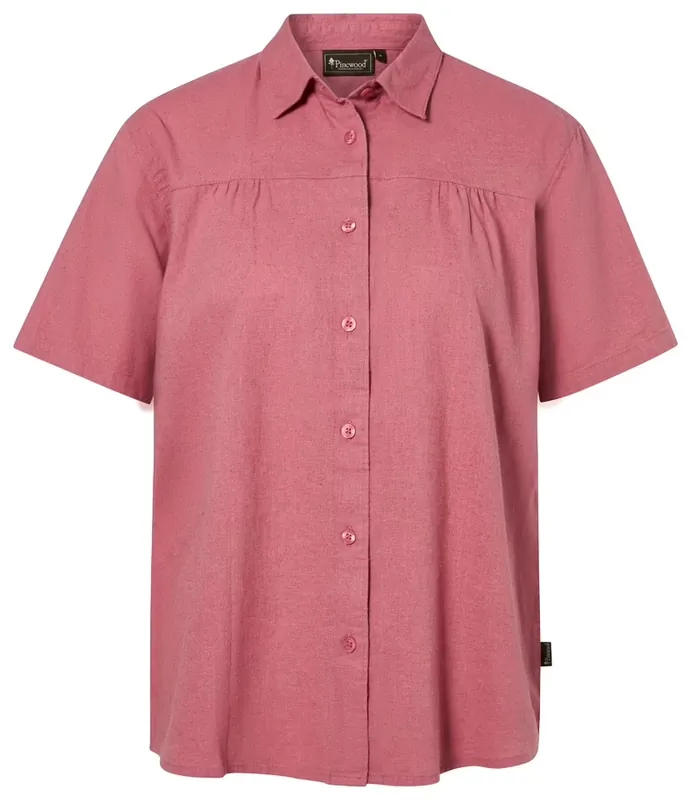 Pinewood Värnamo Hemp mix Women S/S Shirt Expressversand