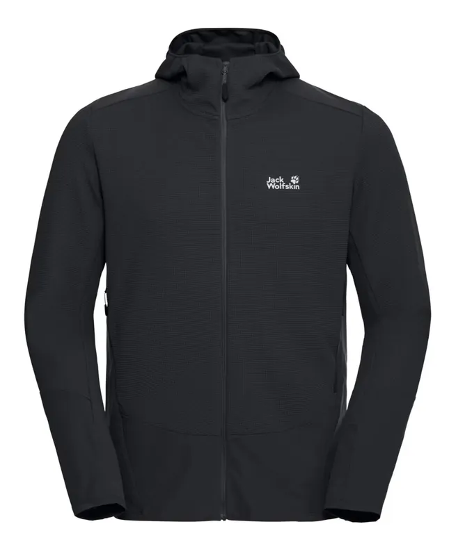 Jack Wolfskin RIDGE HIKE HOODED FZ M Fleecejacke Nur Für Kurze Zeit