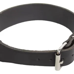 AKAH Halsband genietet aus Sattelleder, extra breit Online Kaufen