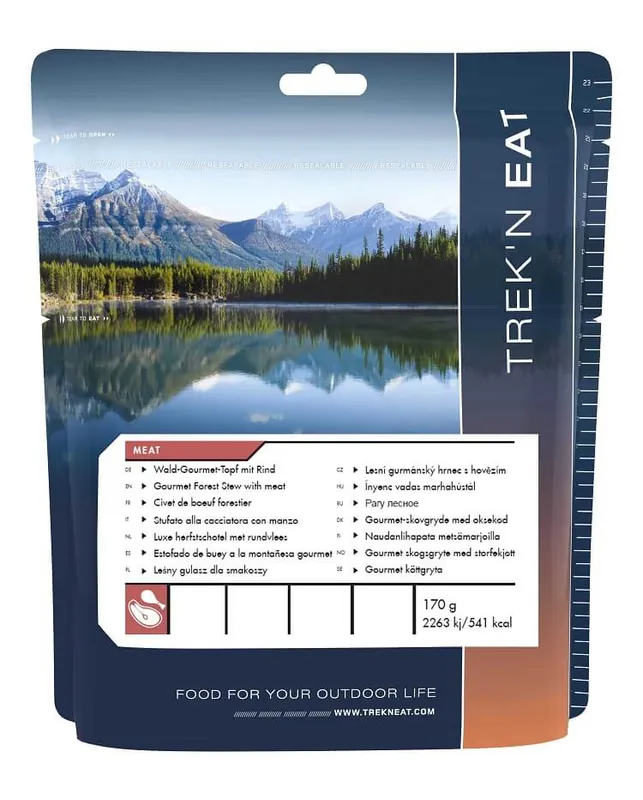 TREK‘N EAT Wald-Gourmet-Topf mit Rind - 170 g Must-Have