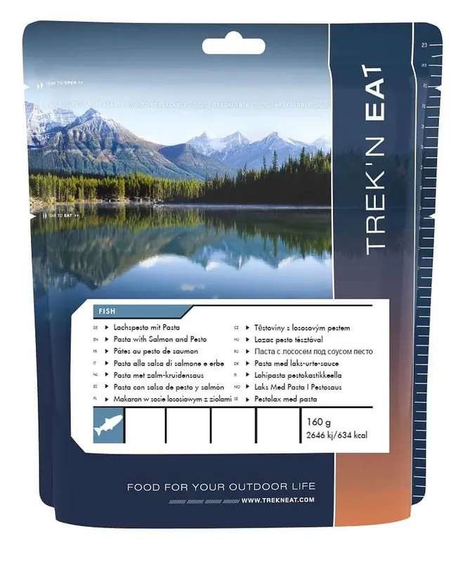 Aktuell TREK‘N EAT Lachspesto mit Pasta 160 g