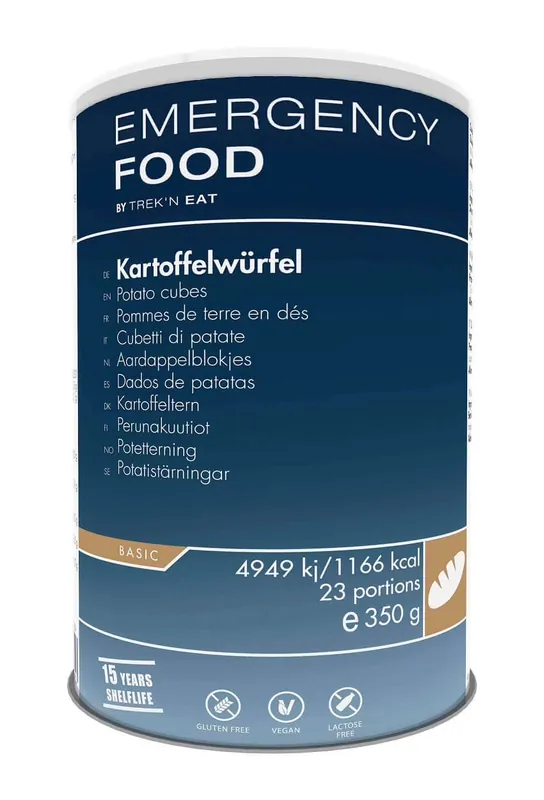 TREK‘N EAT EMERGENCY FOOD Kartoffelwürfel - 350 g Geprüft