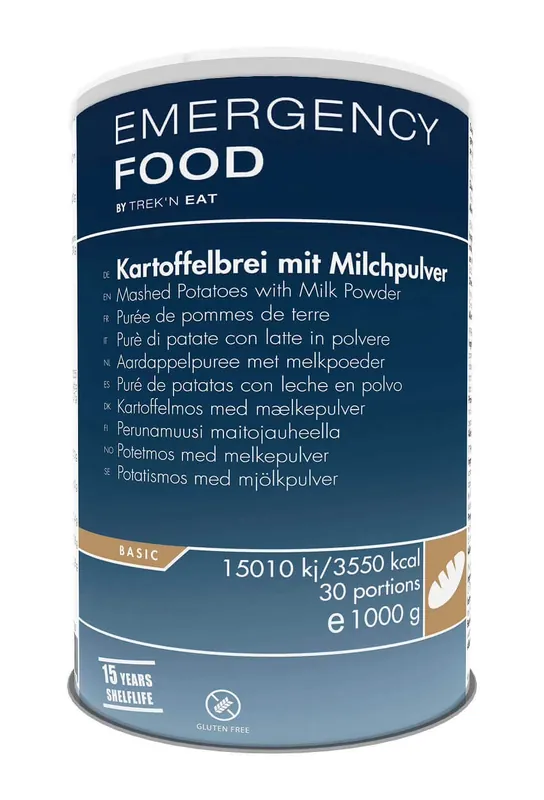 Rabatt TREK‘N EAT EMERGENCY FOOD Kartoffelbrei mit Milchpulver - 1.000 g
