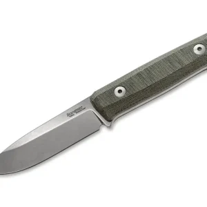 lionSTEEL B40 Canvas-Micarta Outdoormesser Heißes Angebot