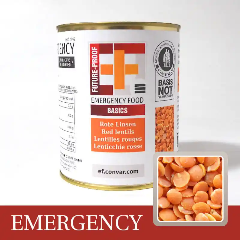 CONVAR EF BASIC Rote Linsen (350 g) Billig