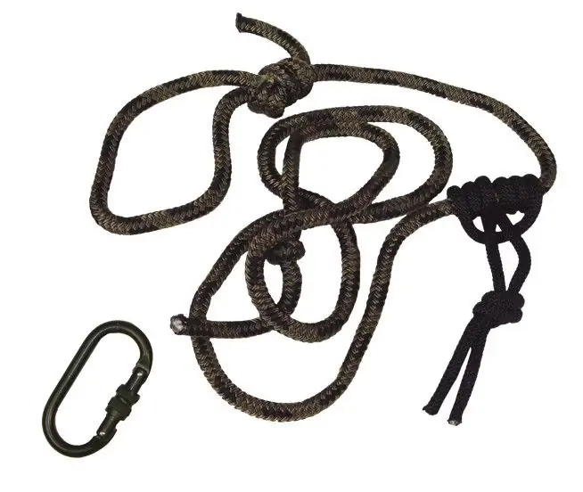Geprüft Summit Sicherheitsseil mit Karabiner