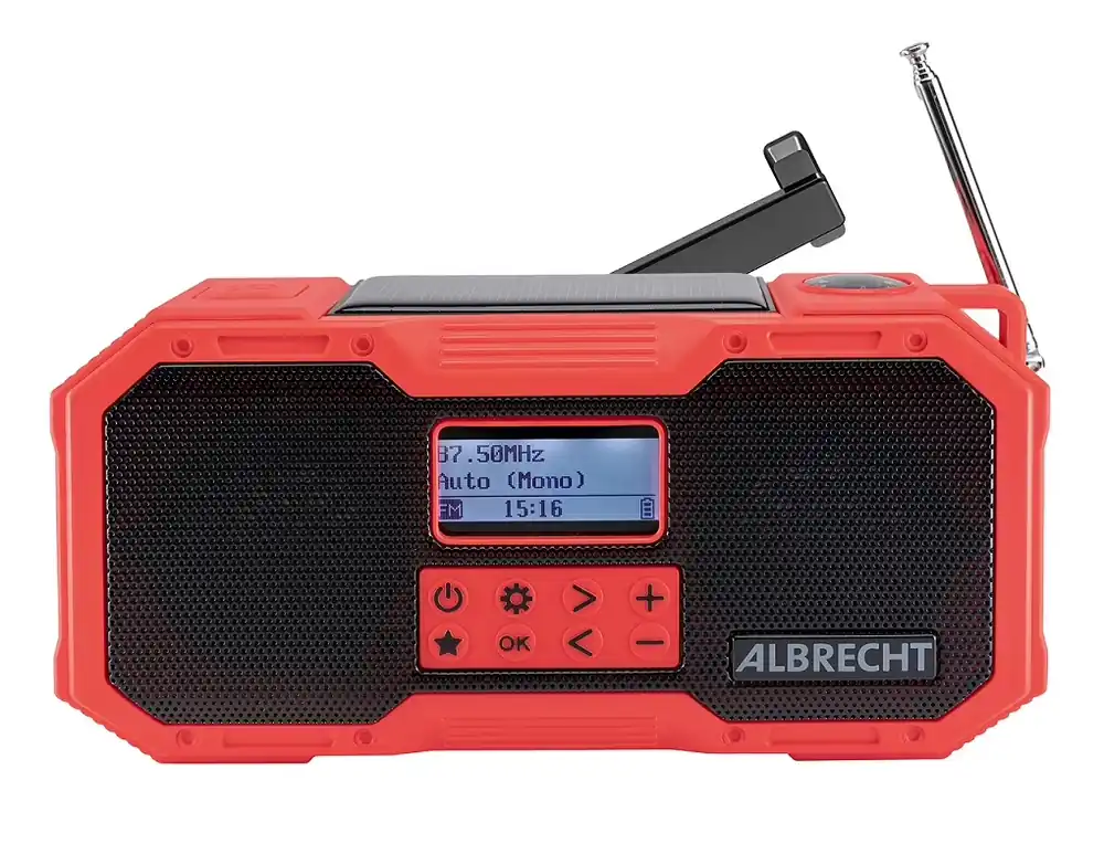Albrecht DR 112 DAB+ Outdoor Kurbelradio Angebot