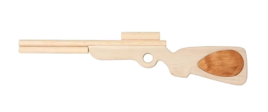 Bartl Holzgewehr mit Zielfernrohr Zertifiziert