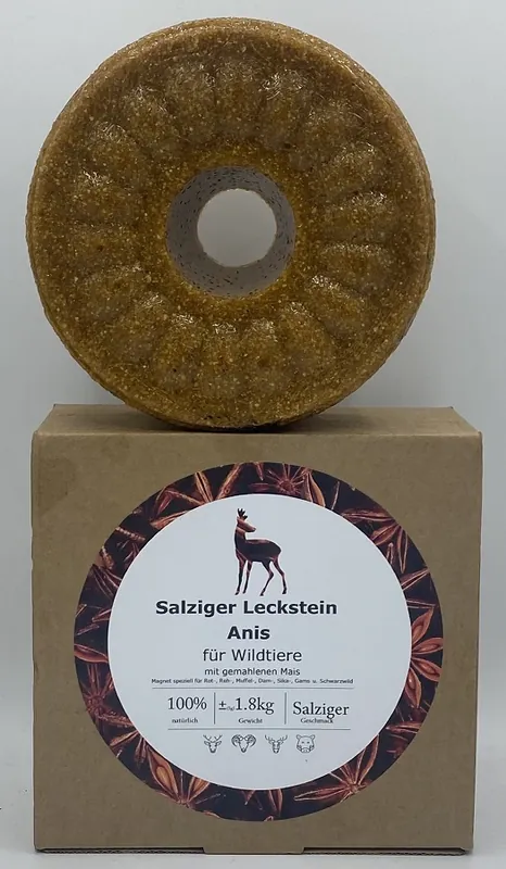 Wildlutscher Leckstein Salziger Anis Neu