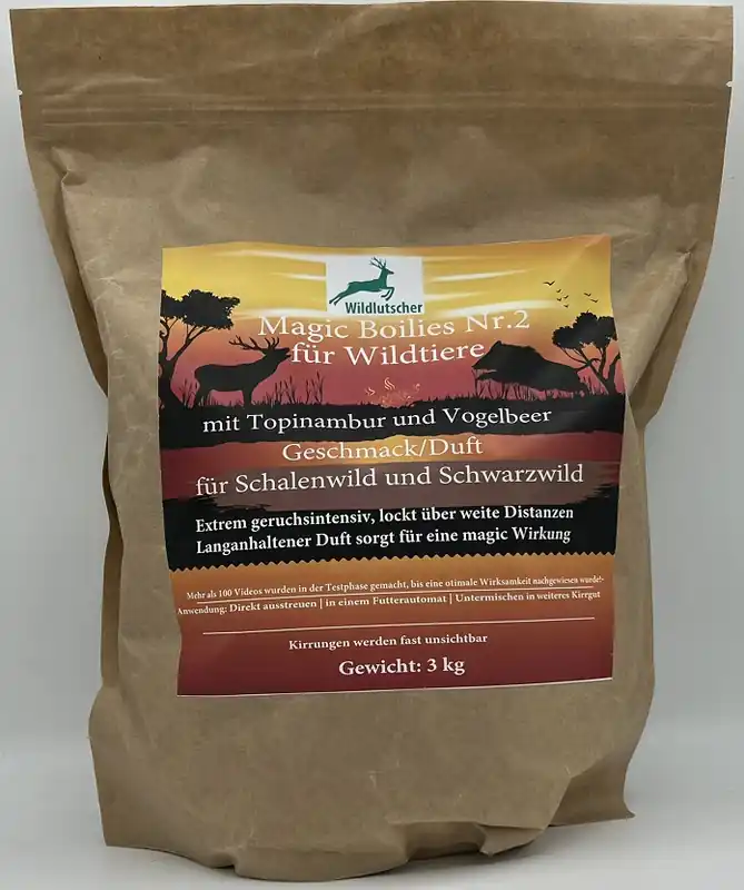 Wildlutscher Magic Boilies Nr. 2 Topinambur/Vogelbeere Ausverkauf