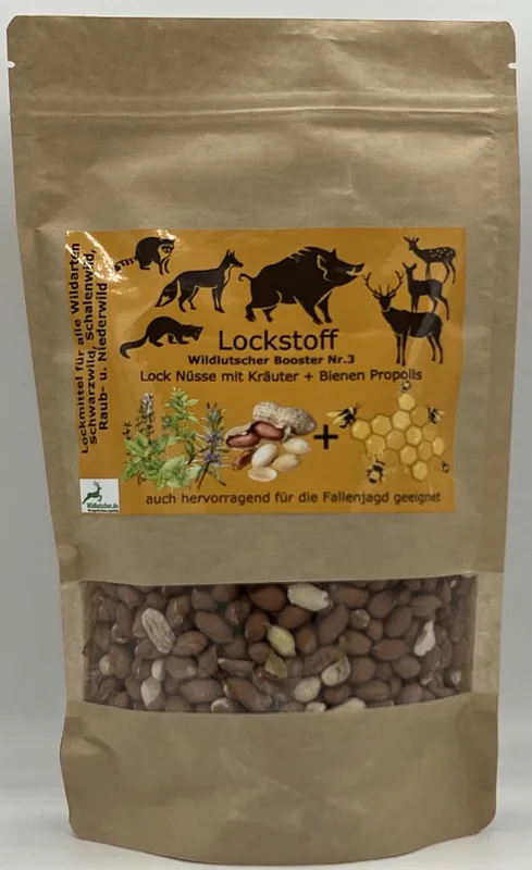 Wildlutscher Booster Nr. 3 Lock-Nüsse mit Kräutern/Bienen Propolis Nur Für Kurze Zeit