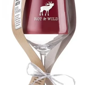 Expressversand Gilde Weinglas Rot & Wild