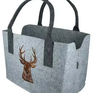 Preis Gesenkt Gilde Filz Tasche Hirschkopf