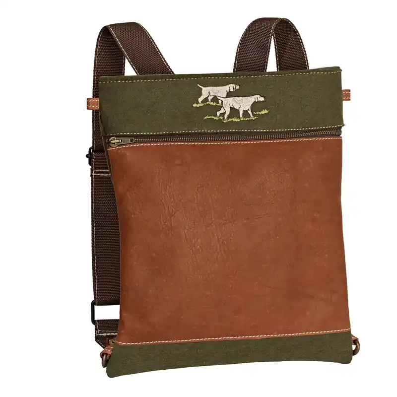 AKAH Rucksack Umhängetasche mit Jagdhundmotiv Mega-Angebot