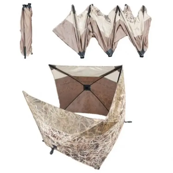 LivingActive Jagdschirm mit Tarnung inklusive Tragetasche Heißes Angebot